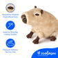 The Petting Zoo Capybara Stuffed Animal Plushie, Gifts for Kids, Earth Keeperz Wildlife Animals, Zoologee Brown Capybara Plush Toy, 13 inches