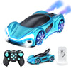 ECOSAT-QIU Remote Control Car,RC Cars Boys Toys for 6 7 8 9 10 11 12 Year Old 2.4GHz 360° Rotate RC Cars with Cool Lights, Music & Spray Effects Cool