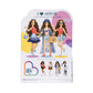 Disney ily 4EVER Dolls Disney 100 - Stitch 11.5" Tall with 13 Points of Articulation, Two Complete Mix-and-Match Outfits and Glittery Mickey Ring for