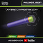 Dart Zone Savage Spin Semi-Auto Foam Dart Blaster - 45-Dart Triple-Drum Motorized Foam Dart Gun - NERF Dart Compatible Soft Bullet Toy Gun for Kids 45
