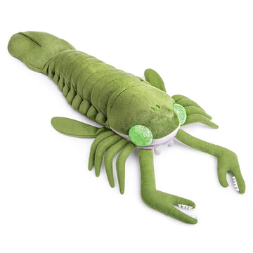 Realistic Cambrian Ancient Organism Eurypteroid Plush Toy - Simulation 16.5" Lifelike Cambrian Sea Creature Eurypteroid Stuffed Animals, Unique