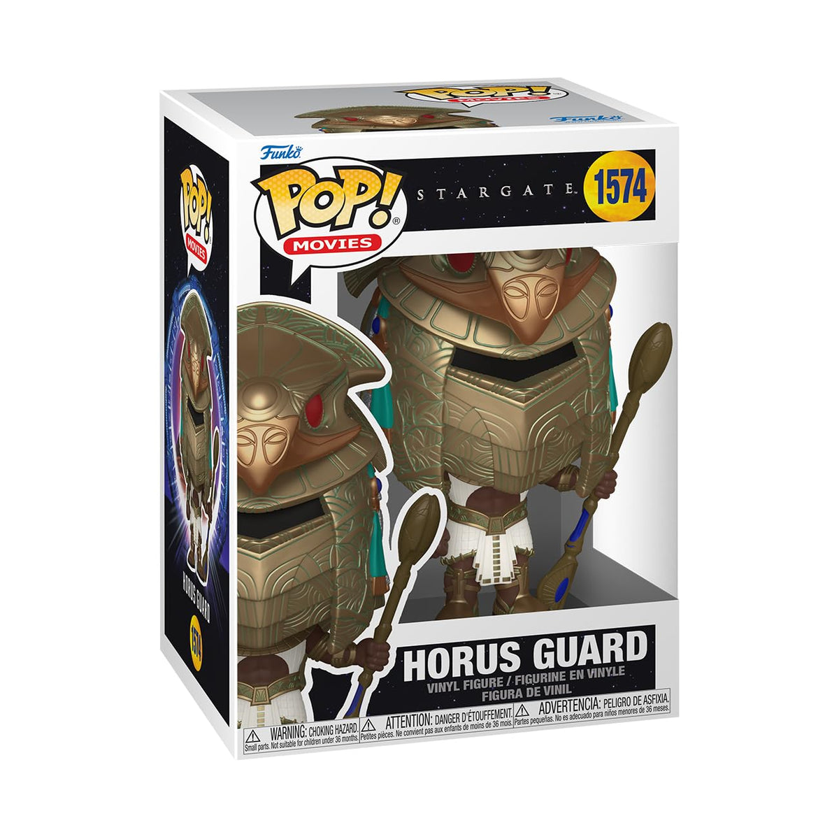 Funko POP! Movies: Stargate - Horus Soldier Guard (Metallic)