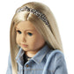 American Girl Truly Me 18-inch Doll Accessories Jean Jacket, Printed Purse, and Leopard-Print Headband, For Ages 6+