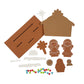 Fun Express Gingerbread Nativity Scene Craft Kit - Makes 12