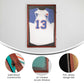 Flash Furniture Jersey Display Case, 24x36, Mahogany