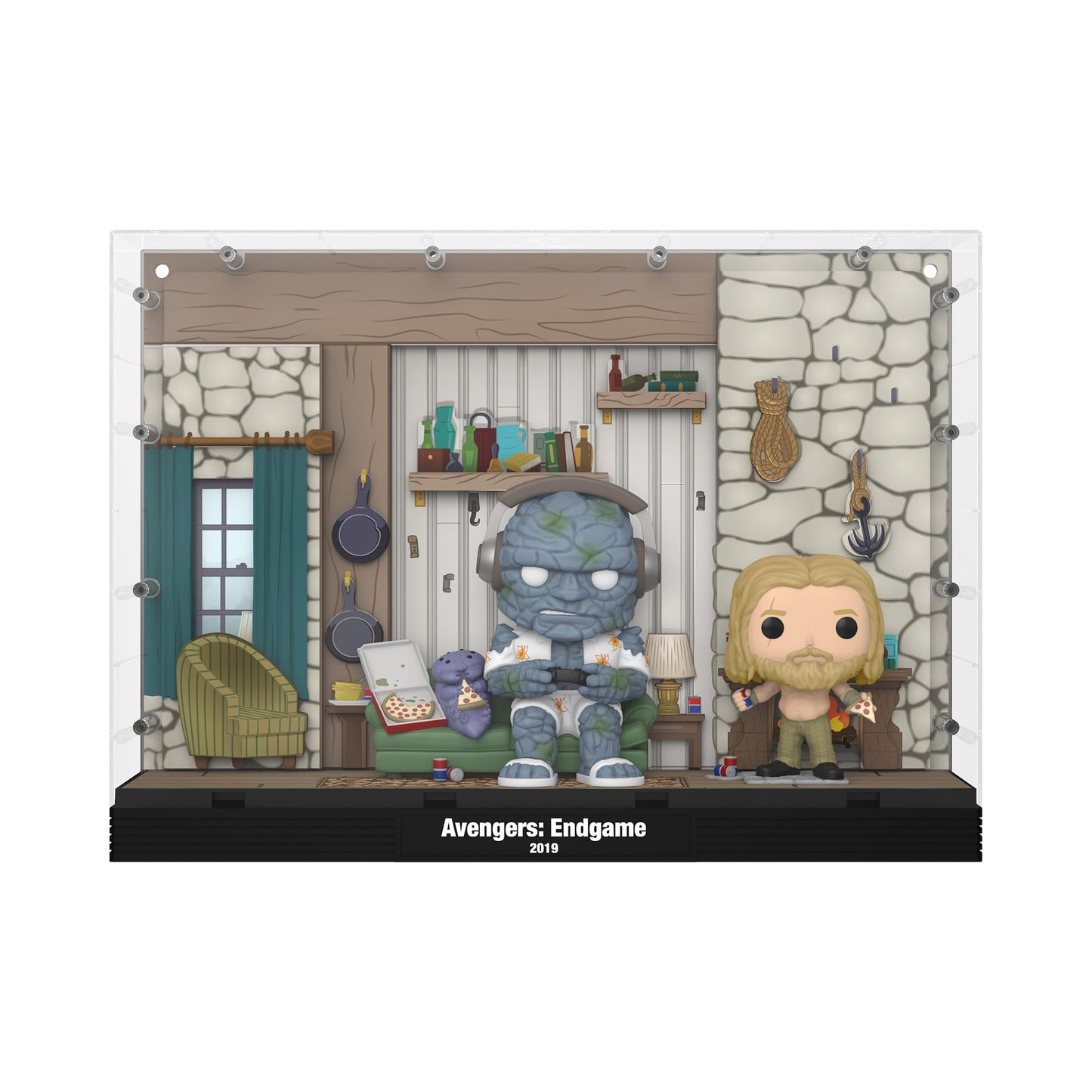 Funko POP! Moments Deluxe: Marvel Avengers Endgame - Thor’s House - Collectable Vinyl Figure - Gift Idea - Official Merchandise - for Kids & Adults -