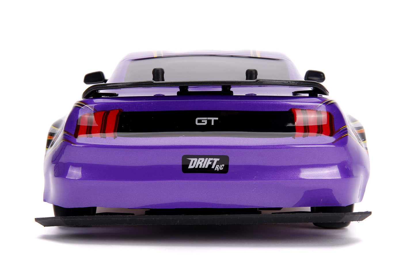 Jada Toys Bigtime Muscle 1:10 2018 Ford Mustang GT Widebody Drift RC Remote Control Car 2.4 GHz, Toys for Kids and Adults