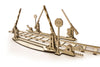 UGEARS Rails Mechanical 3D Puzzle DIY Wooden Construction Set