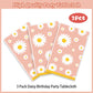 3 Pack Daisy Tablecloth Daisy Flower Birthday Party Decorations for Girls Disposable Plastic Groovy Table Cloth Groovy Retro Hippie Party Table Cover