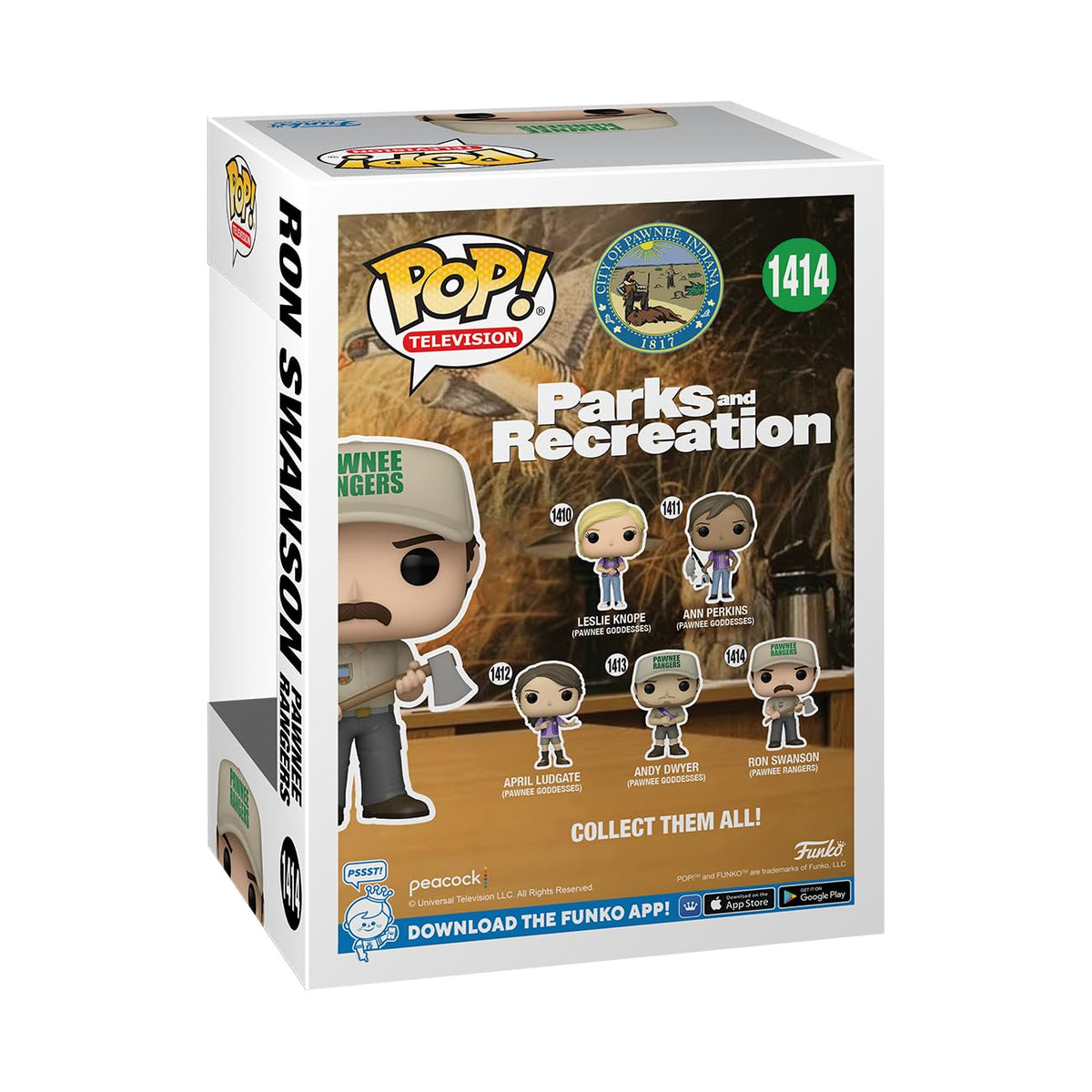 Funko POP! TV: Parks & Recreation - Ron Swanson (Ranger)