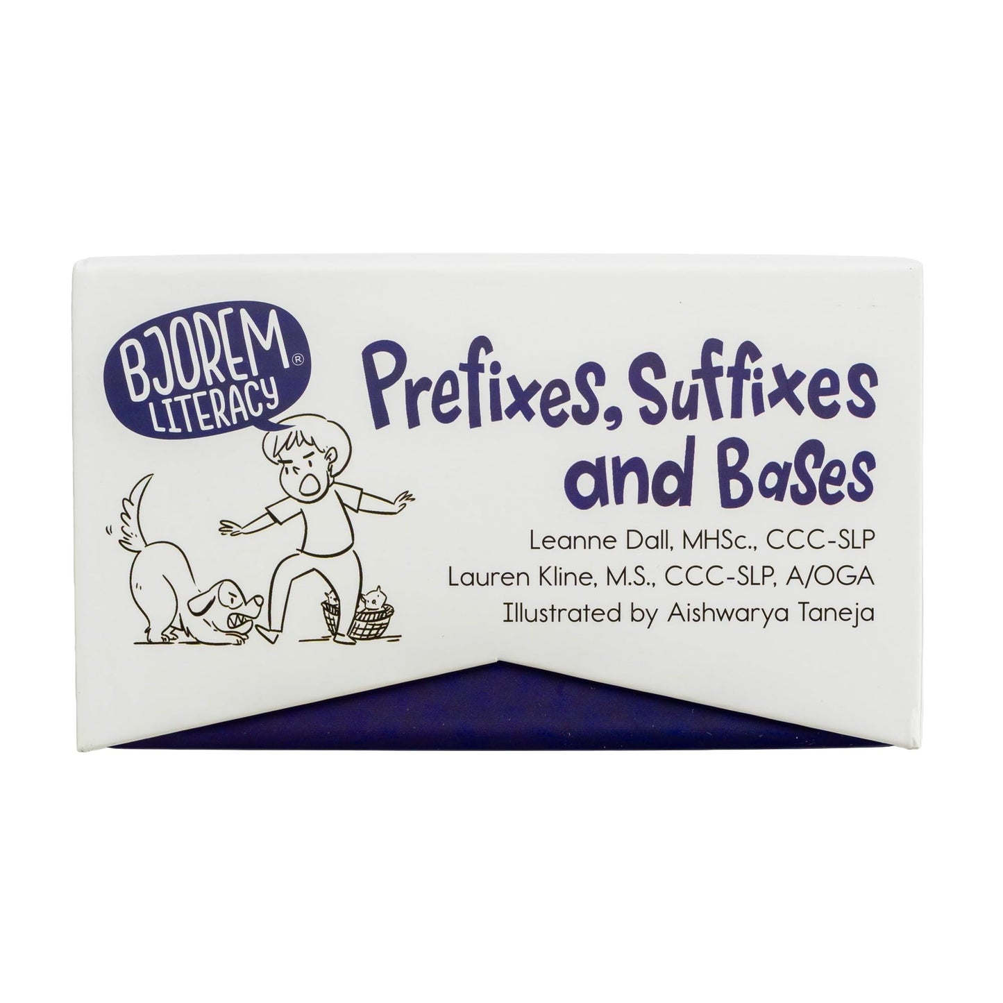 Bjorem Speech® Prefixes & Suffixes & Bases Card Deck - Vocabulary & Reading Comprehension Tool for Literacy, Classrooms & Home Learning Instruction