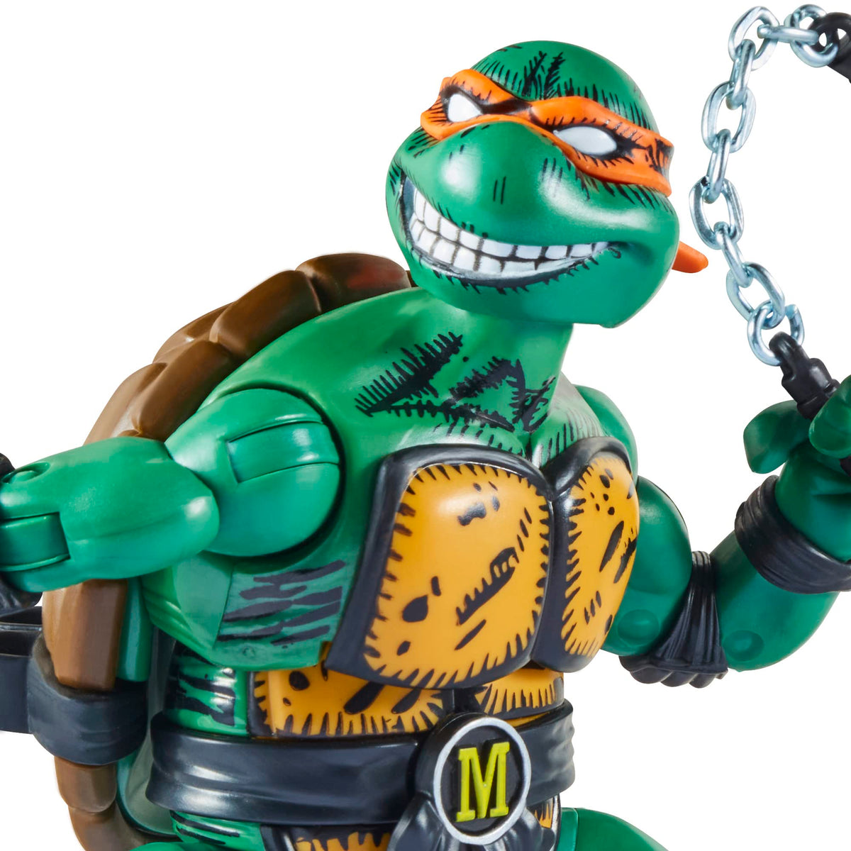 PlayMates Teenage Mutant Ninja Turtles vs. Street Fighter: 6” Michelangelo vs. Chun-Li Action Figures 2-Pack Toys