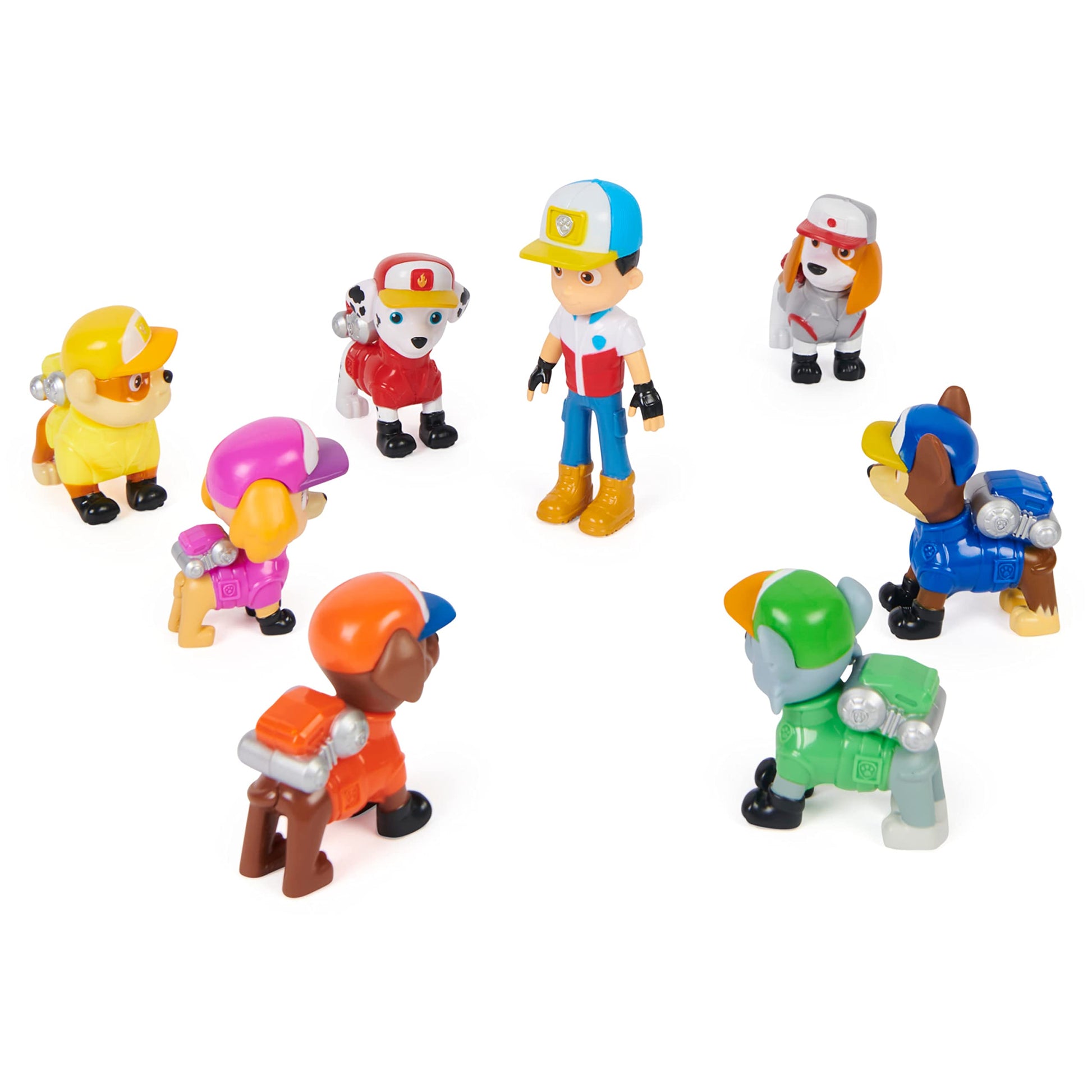 Paw Patrol Paw Patrol Big Truck Pups - Multipack Figures - Join Paw Patrol Mission Truck with Ryder & The 7 Puppies for Great Rescues Child Toy Age 3+