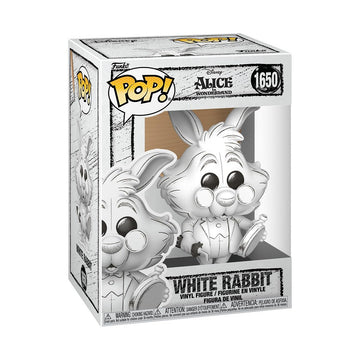 Funko Pop! Disney: Sketched - White Rabbit - Collectable Vinyl Figure - Gift Idea - Official Merchandise - Toys for Kids & Adults - Disney Fans