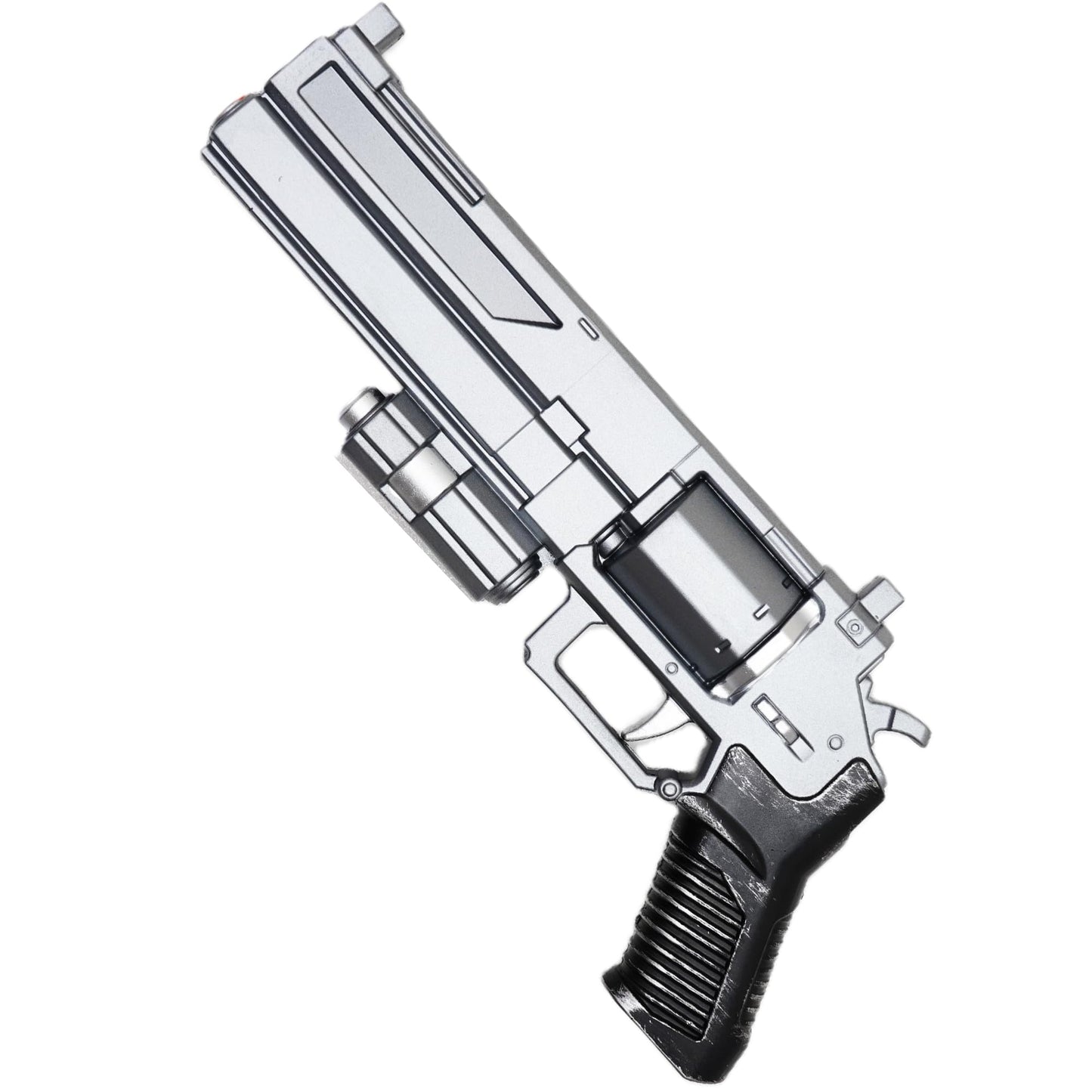 Foam Revolver - 12.5" Lightweight PU Prop Gun for Cosplay, Halloween & Display - Collectible Non-Firing Sidearm for Fans & Gamers