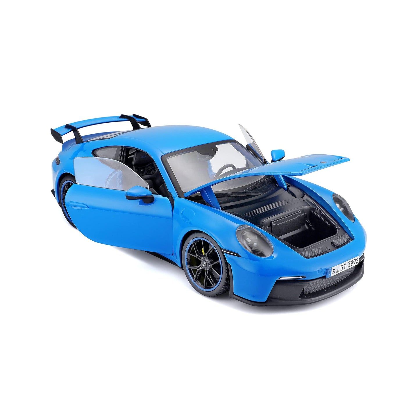 Maisto 2022 Porsche 911 GT3 Super Car - 1:18 Scale - Incredibly Detailed Die-Cast Replica Collectible Car Model, Blue