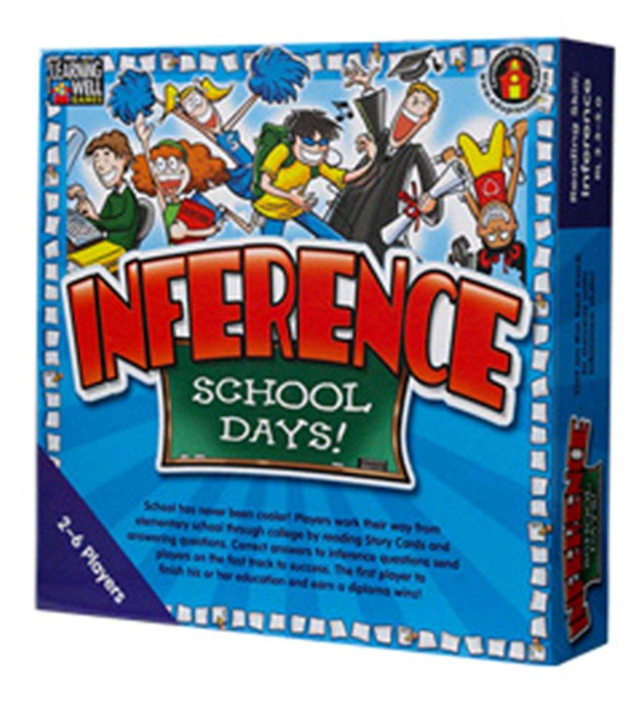 Edupress Inference School Days Game, Blue Level, 2-4 Players, Ages 8+, EP60801
