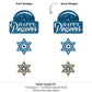 Big Dot of Happiness Happy Passover - Pesach Jewish Holiday Party Centerpiece Sticks - Table Toppers - Set of 15