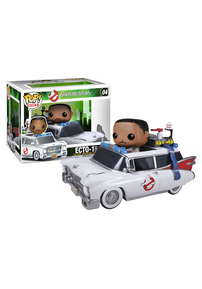 Funko POP! Movies: Ghostbusters- Winston Zeddmore and Ecto 1 Action Figure