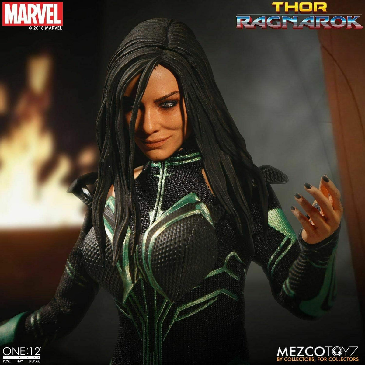 Mezco Toys One: 12 Collective: Marvel Thor Ragnarok Hela Action Figure, Multi-Colored, Standard (MAY189820)
