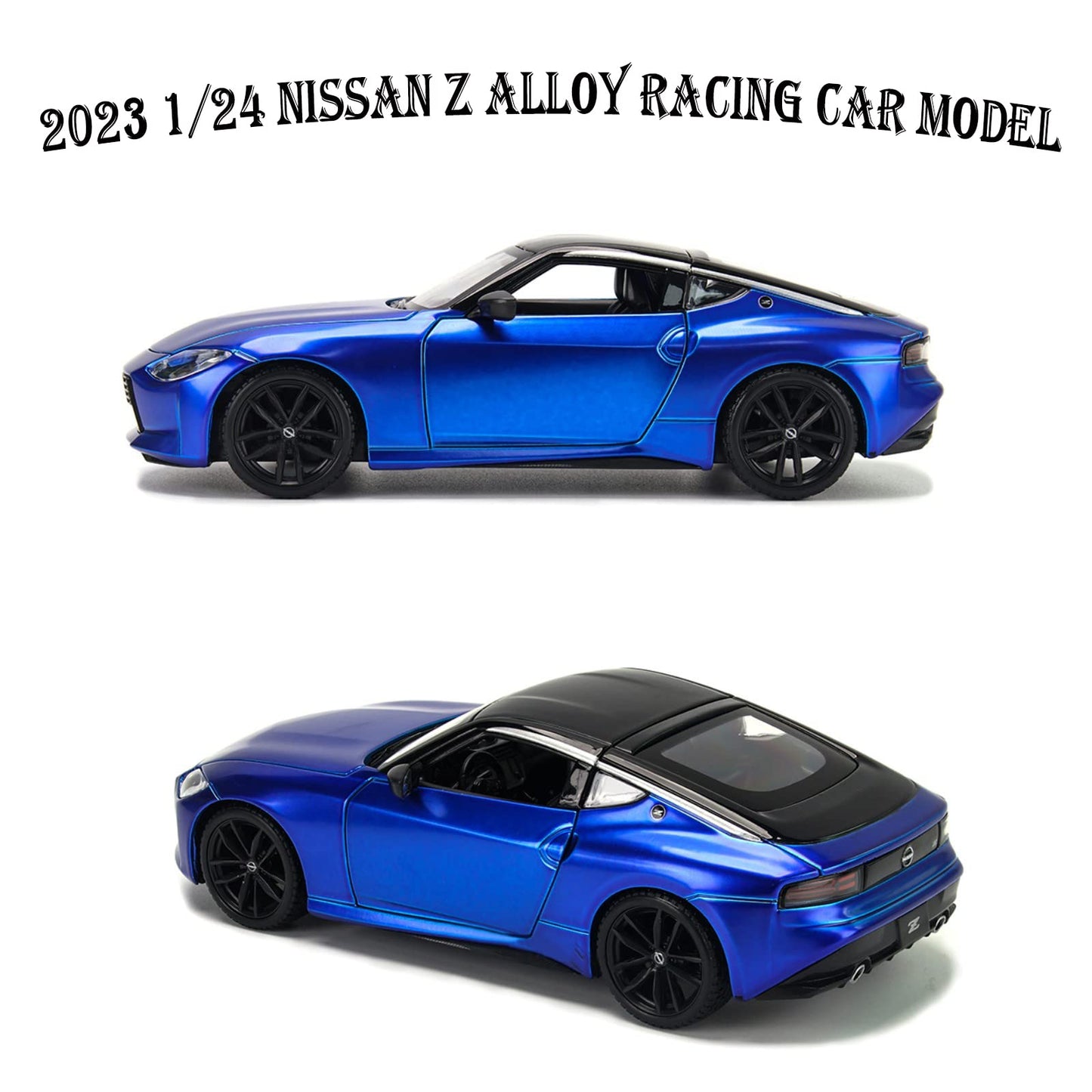 HTLNUZD 1/24 2023 Racing Car Alloy for Nissan Z Diecast Metal Sports Car High Precision Model Car Simulation Collection Gift