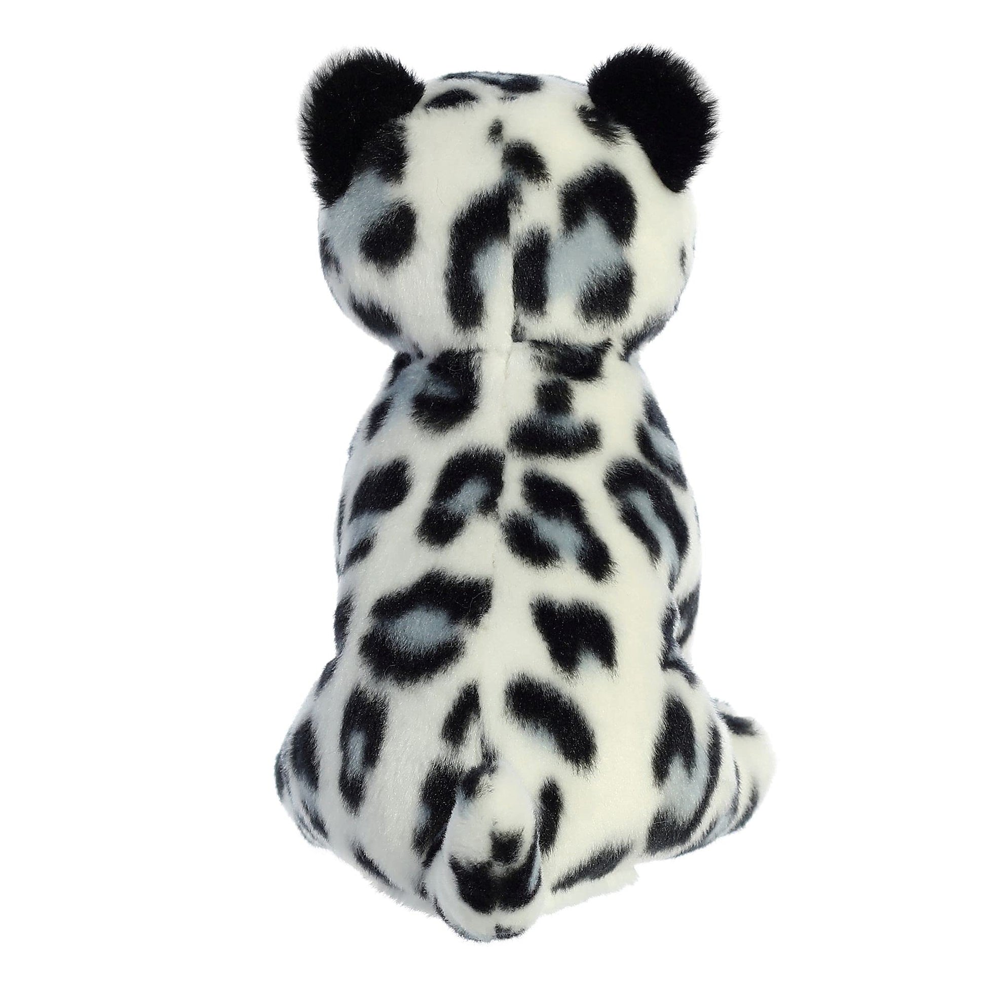 Aurora® Responsibly Made Eco Nation™ Snow Leopard Stuffed Animal - Ideal for Playtime Adventures - Perfect for Birthdays or Just Because - White 7.5