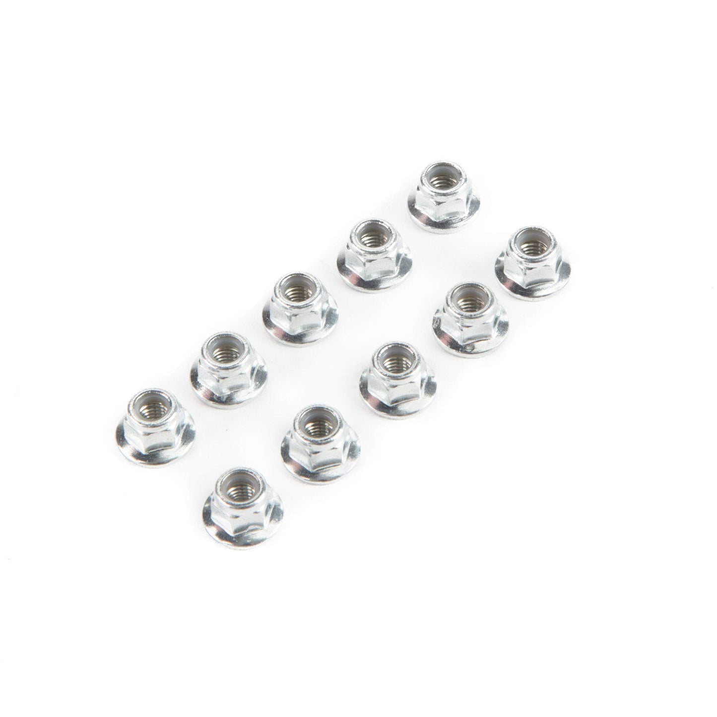 Losi Lock Nut Flanged M5 x 0.8 Serrated 10 LOS235015 Elec Car/Truck Replacement Parts