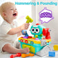 iPlay, iLearn Toddler Musical Workbench Toys for One Year Old Boys, Baby Pretend Play Tool Set, Infant Shape Sorter Activities, Kids Pounding Game