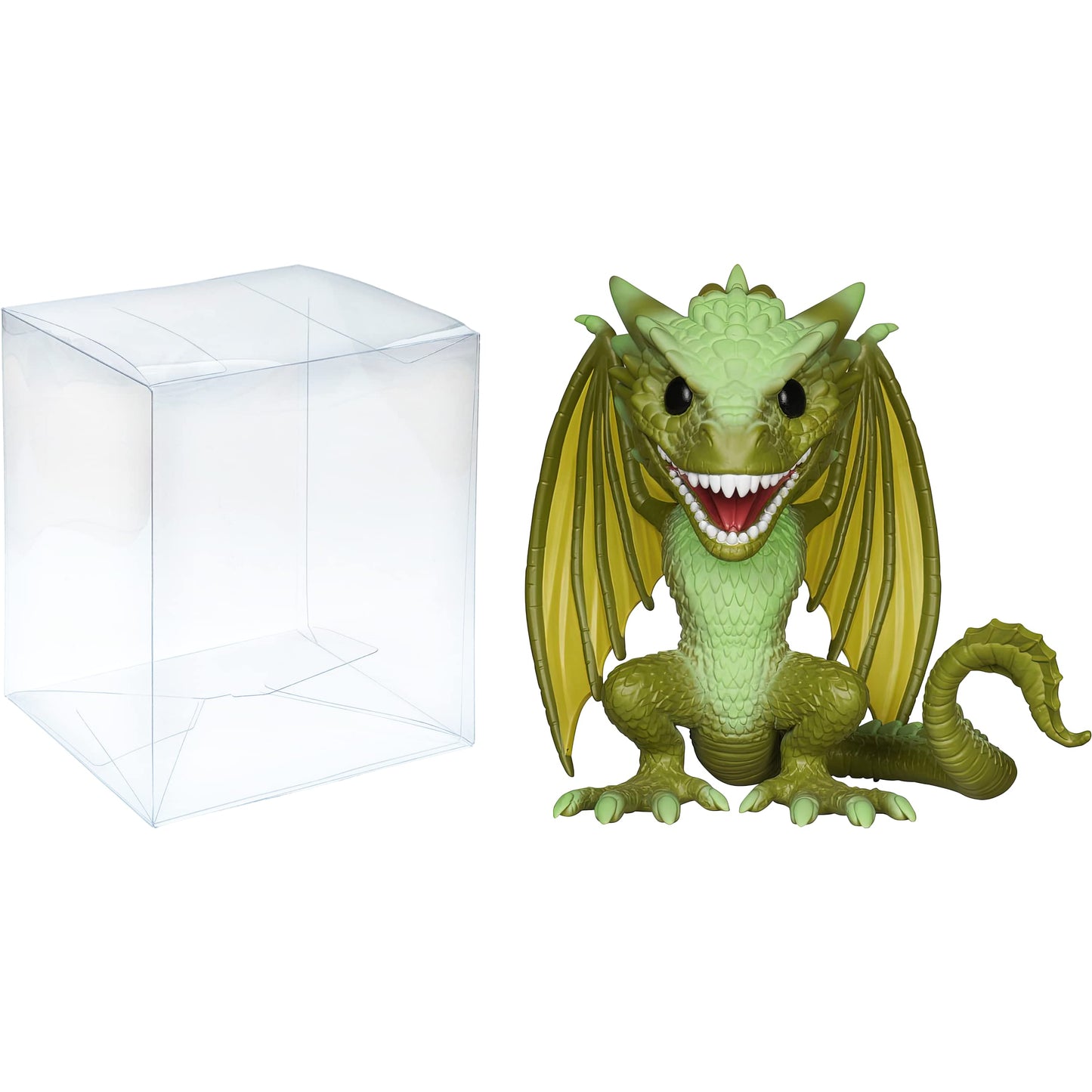 Funko Rhaegal: P o p ! Vinyl Figurine Bundle with 1 Compatible Protector (047-04851 - B)