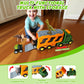Lunoppy Toy Trucks with Dino Cars & Figures, Dinosaur Toys for Kids 3-5 5-7