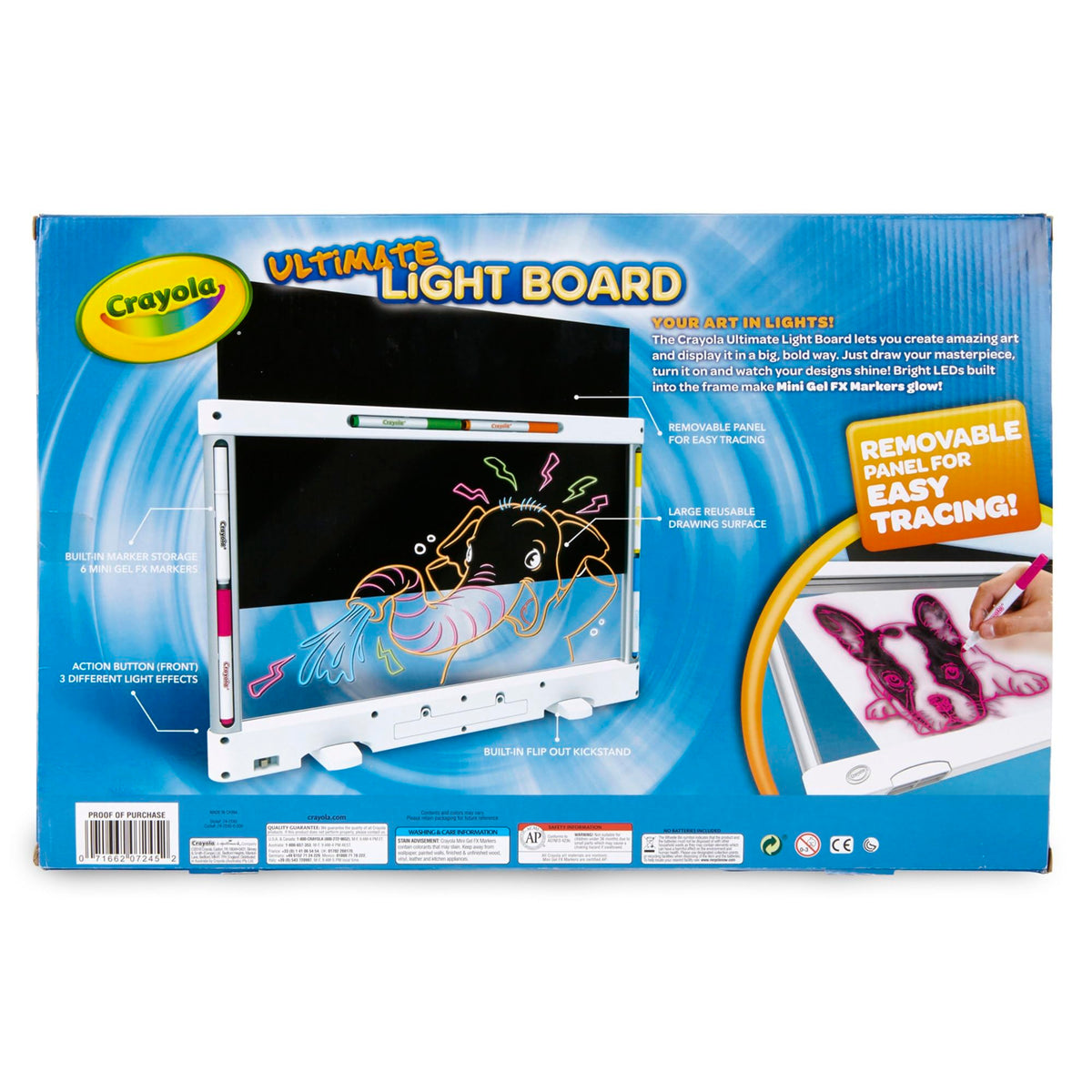Crayola® Ultimate Light Board 7-Piece Set