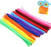 Kasuyi 100 Pcs 10 Colors Pipe Cleaners, Pipe Cleaners Craft, Chenille Stems for Kids,Craft, Decorations, Creative,Fun, School Projects, Festival