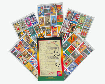 African American Lotería | Fun Bingo-Style Game for Everyone | Learn African American History & Culture | Perfect School Classroom Game for Black