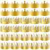 SIQUK 27 Pieces Golden Paper Crown Party Gold Crowns Hats King Crowns for Party and Celebration
