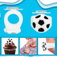 30pcs Soccer Cupcake Toppers Sports Cupcake Toppers Picks for Kids Baby Shower Sport Theme Party Decorations Supplies(Soccer)