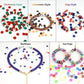 Friog Graduation Teachers Appriciation Gift Jewelry/Bracelet Making Kit 6000+PCS Clay Beads, 24 Colors Flat Preppy Beads for Friendship Jewelry