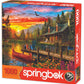 Springbok Cabin Evening Sunset 1000 Piece Jigsaw Puzzle for Adults