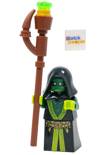 LEGO Ninjago Dragons Rising Season 1: Spirit of the Temple Minifigure with Staff