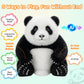 Golabs PT2 Plush AI Robot Panda Toy for Kids 3+,Interactive Companion Pet w/ 64 Languages, APP w/ 10 Roles Powered by GPT-4o, Voice & Touch