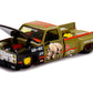 MINI GT Dually Pickup Truck Sumatran Rhino Tan and Carbon with Graphics (Designed) House Special 1/64 Diecast Model Car KHMG153