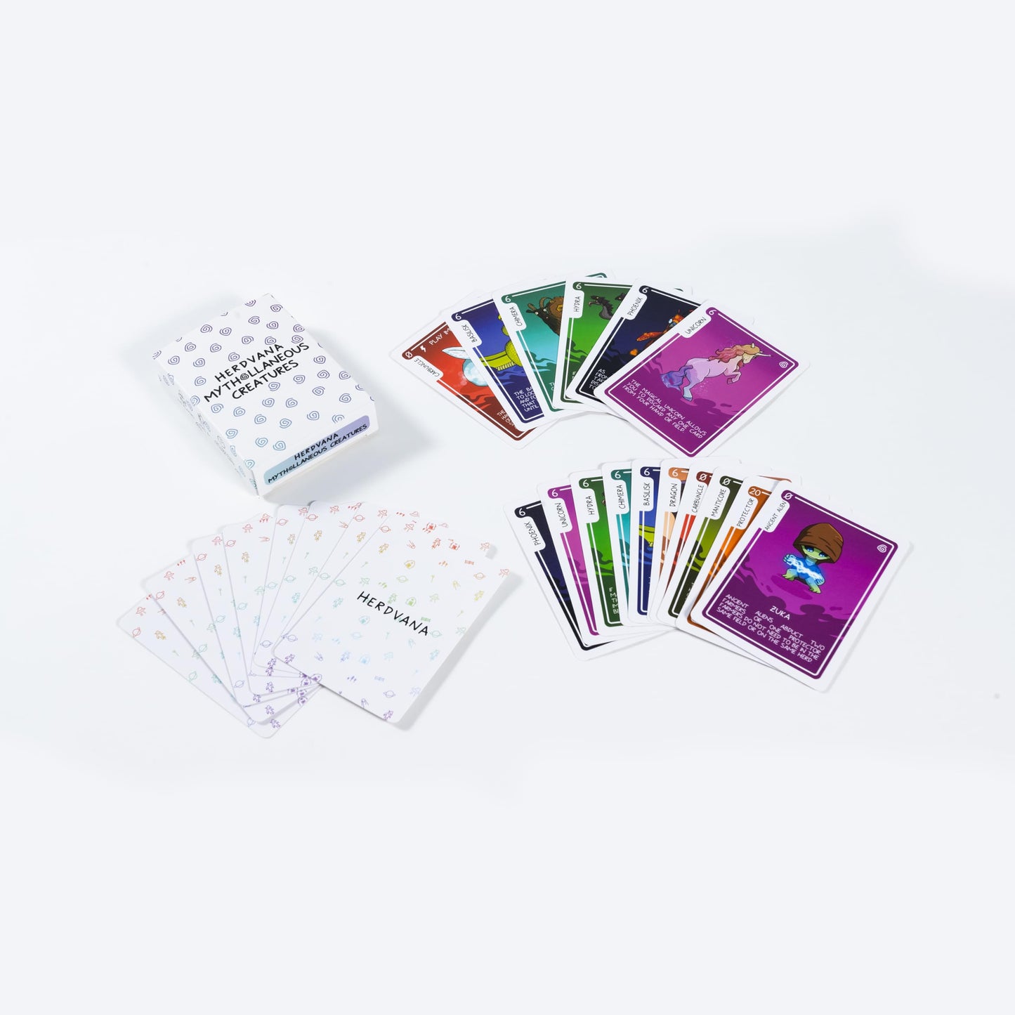 Herdvana: Mythollaneous Creatures Expansion - A Chaotic Card Game for Family & Friends, The Perfect Party Game for 2-10 Players, Ages 8 and Up - 54