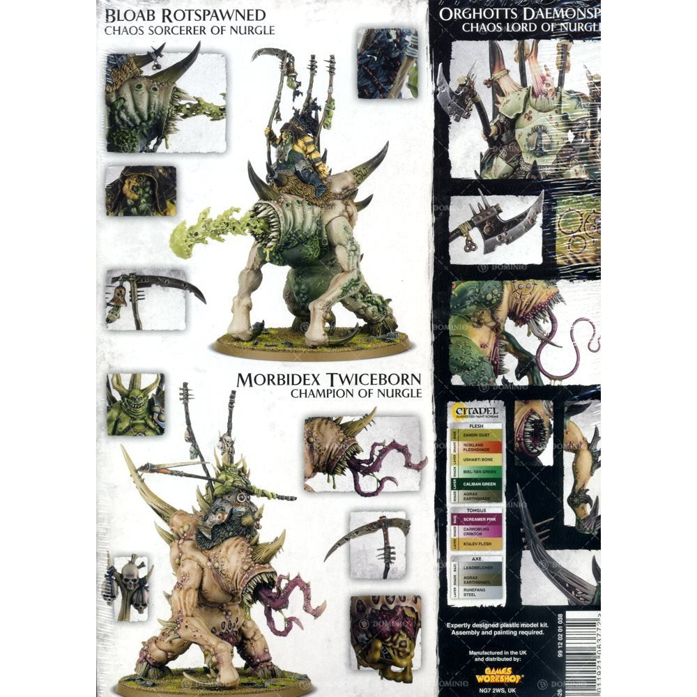 Warhammer 40K Age of Sigmar Nurgle Rotbringers Maggoth Lord
