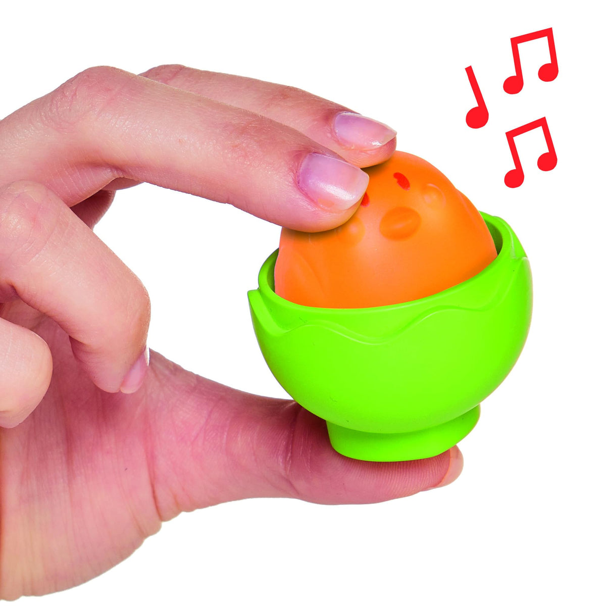 Toomies Tomy Hide & Squeak Eggstension Egg Stackers