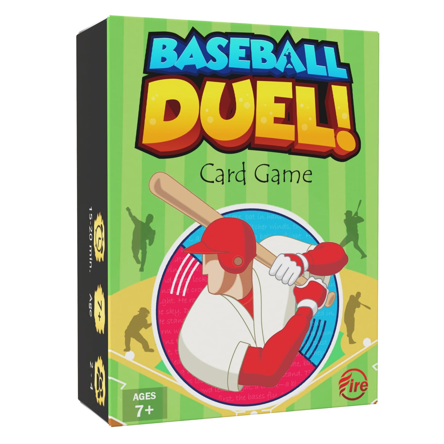 BASEBALL DUEL! Card Game - Fast-Paced Puzzle & Strategy Baseball Game for Kids, Teens & Adults | 2-4 Players or Team Play | Ages 7+ | Little League