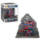 Funko Pop! Deluxe: Marvel - Captain America, Special Edition Multicolo Street Art Gaffiti Collection #752