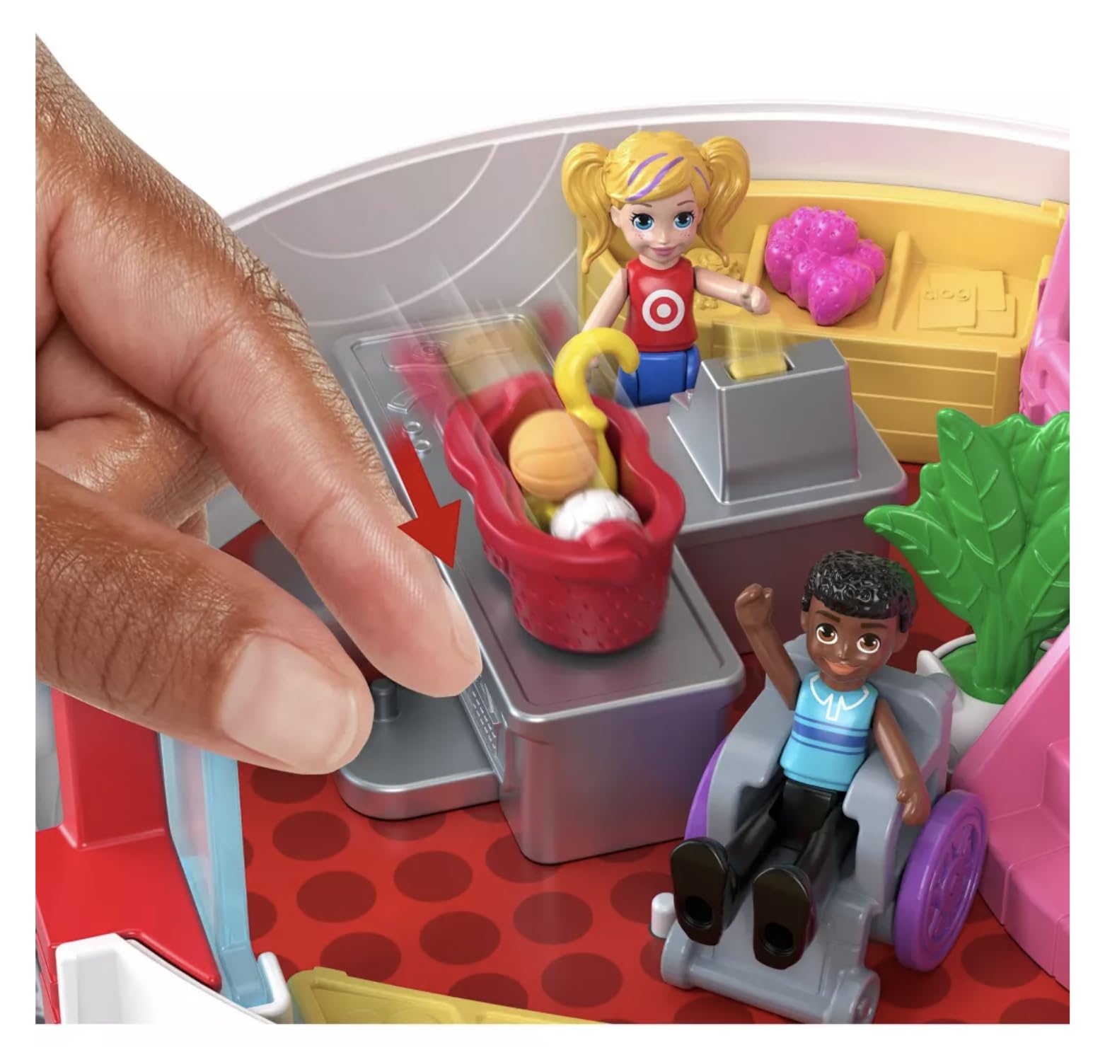 Target Polly Exclusive Playset with Bullseye Figure and Accessories