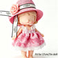 Premium Overall Pinafore Dress (Pink Suspender Dress) for 6.7" / 17 cm LABUBU Doll - Includes Miniature Accessories (Doll Not Included)