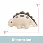 Bellzi Stegosaurus Cute Stuffed Animal Plush Toy - Adorable Soft Dinosaur Toy Plushies and Gifts - Perfect Present for Kids, Babies, Toddlers - Steggi