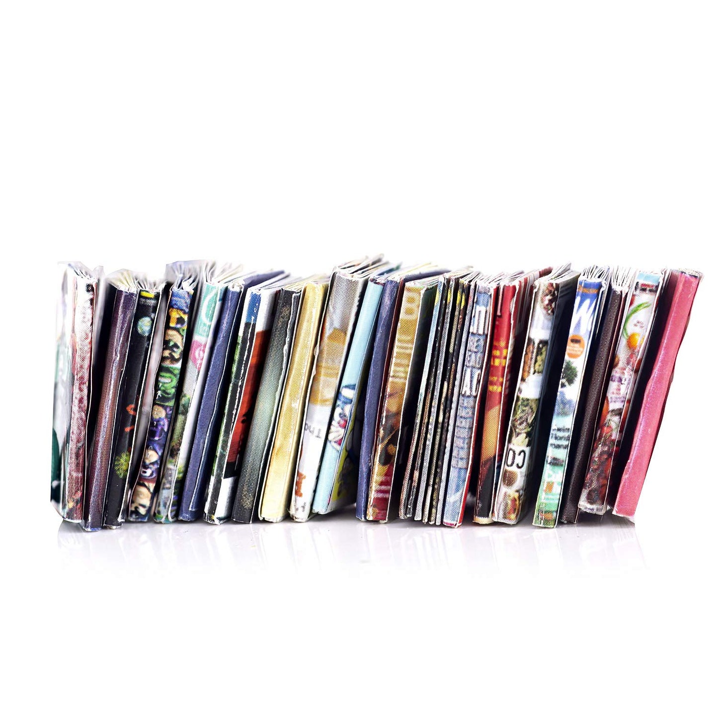 Dollhouse Miniatures Magazine Books Mini Books Mini House Accessories Books Model Dollhouse Accessories 1:12 Scale DIY Puzzle Project Doll House