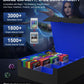 MoKo Trading Card Storage Box, 3000+ MTG Deck Box with 24 Colorful Dividers & 4 Card Supporters, Commander Card Deck Case Fits for Magic Game Cards